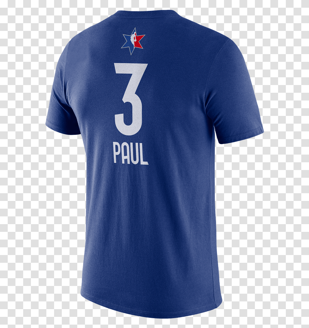 Star Chris Paul Name Number Tee Short Sleeve, Clothing, Shirt, Jersey, T-Shirt Transparent Png