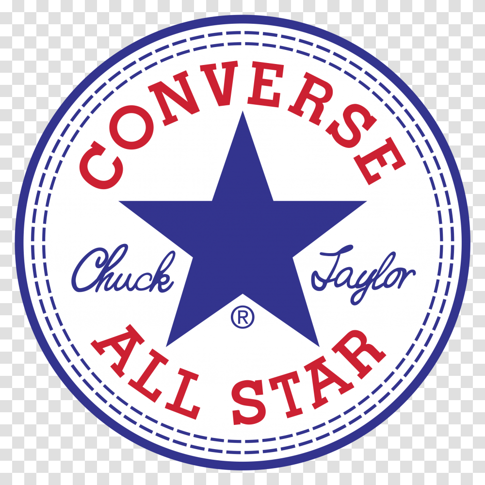 Star Chuck Taylor Vector Logo Logo Converse All Star Vector, Symbol, Star Symbol, Trademark, First Aid Transparent Png