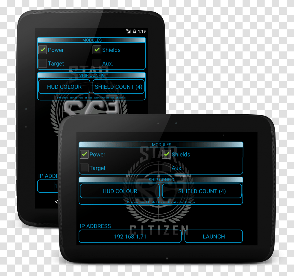 Star Citizen Cockpit Ui Download Gadget, Electronics, Mobile Phone, Cell Phone, Computer Transparent Png