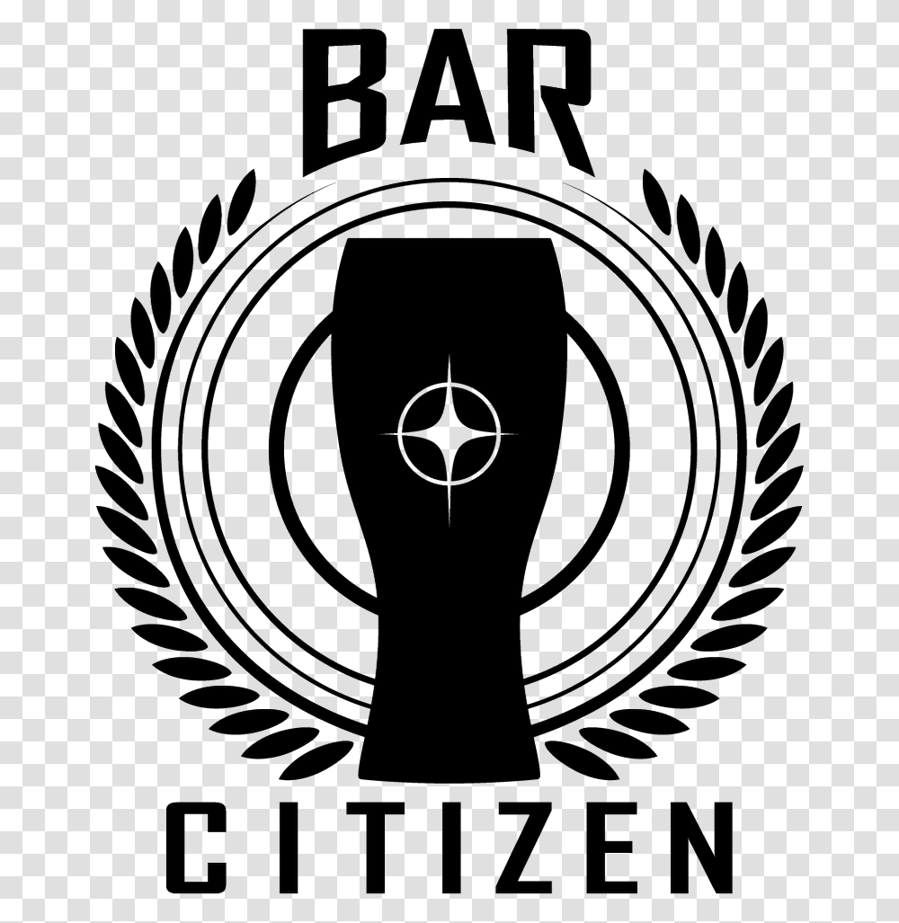 Star Citizen Logo Background, Emblem, Trademark, Trophy Transparent Png