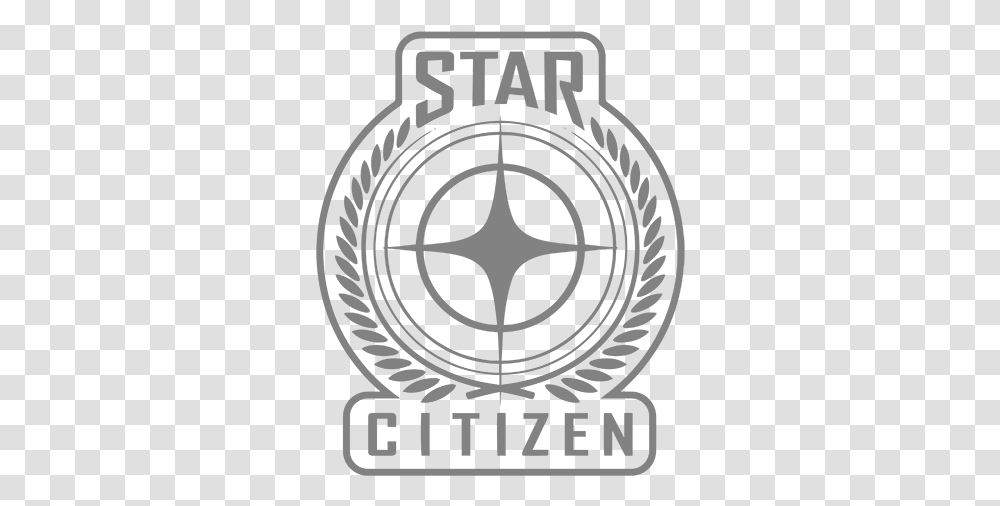 Star Citizen Logo Star Citizen Game Logo, Rug, Trademark, Emblem Transparent Png