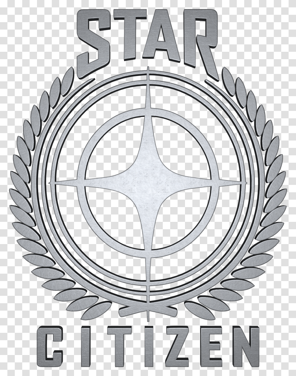 Star Citizen Star Citizen 3d Logo, Emblem, Poster, Advertisement Transparent Png