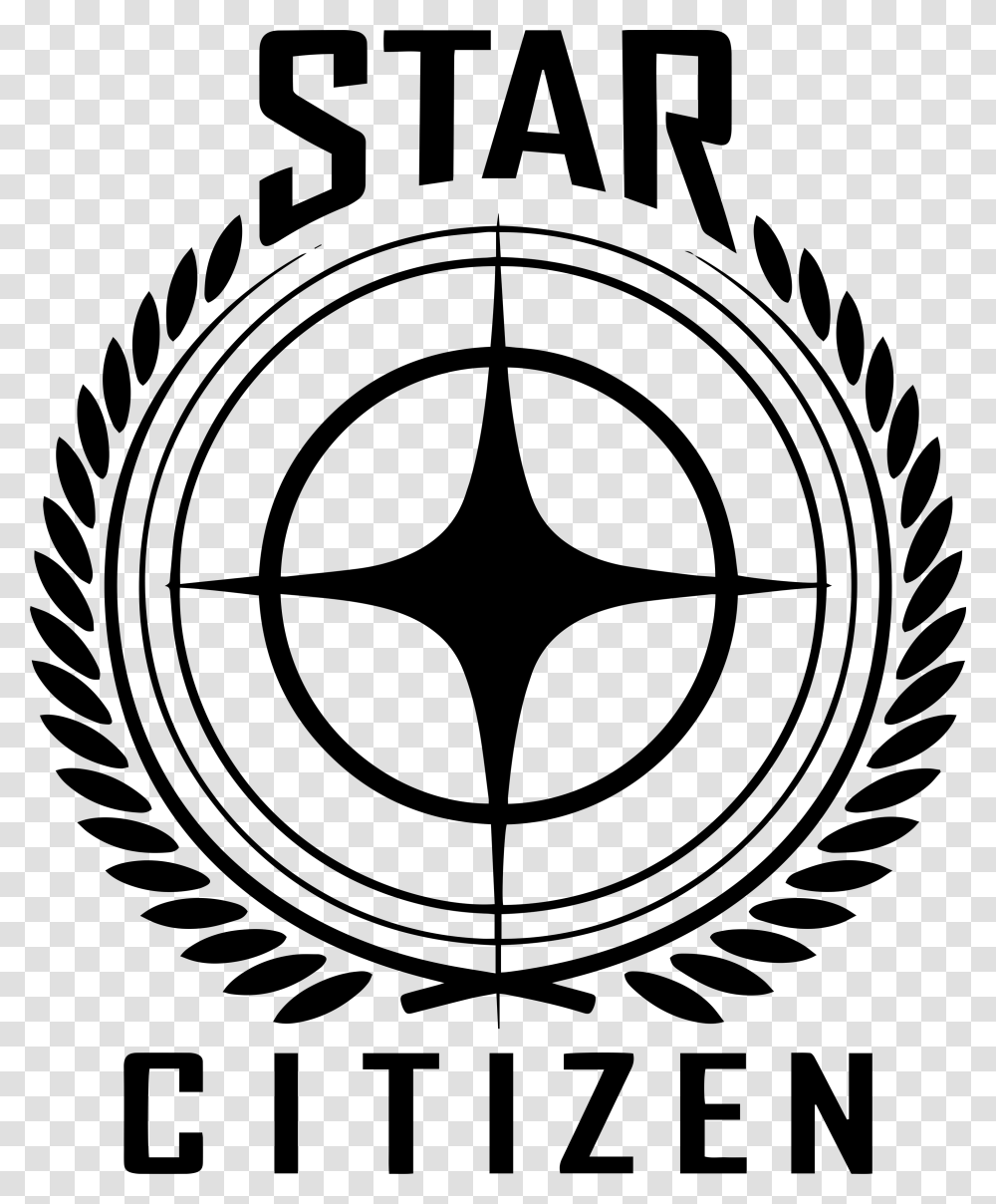 Star Citizen Star Citizen Logo, Gray, World Of Warcraft Transparent Png