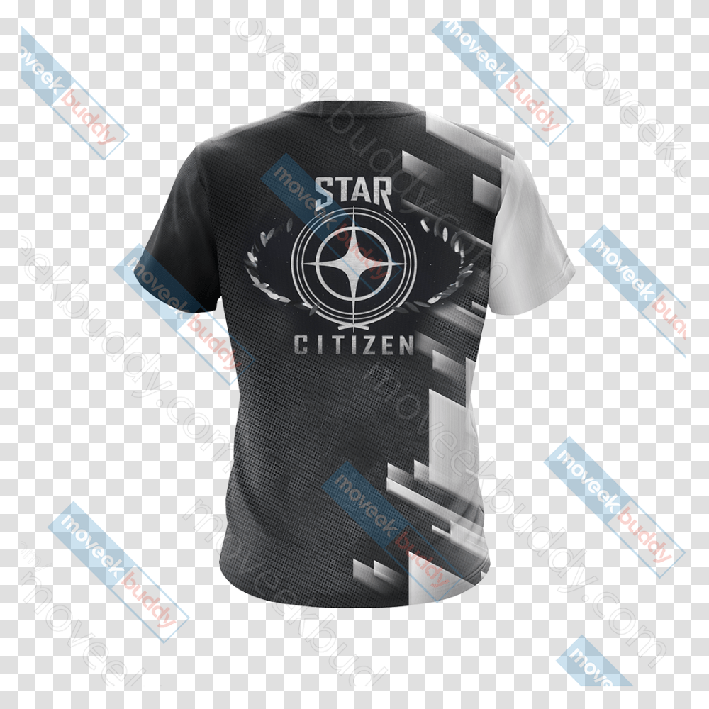 Star Citizen Unisex 3d T Shirt Sports Jersey, Apparel, T-Shirt Transparent Png