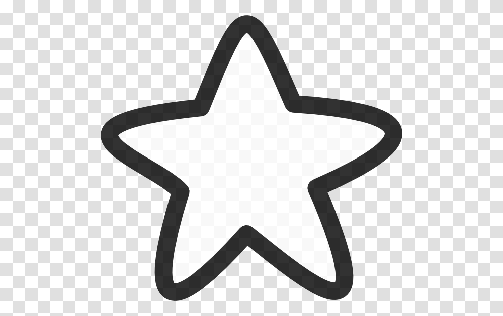 Star Clip Art Black And White, Star Symbol Transparent Png