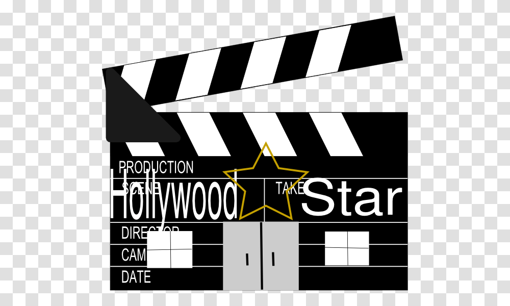 Star Clip Art Movie Clapper Board, Game, Fence, Crossword Puzzle Transparent Png
