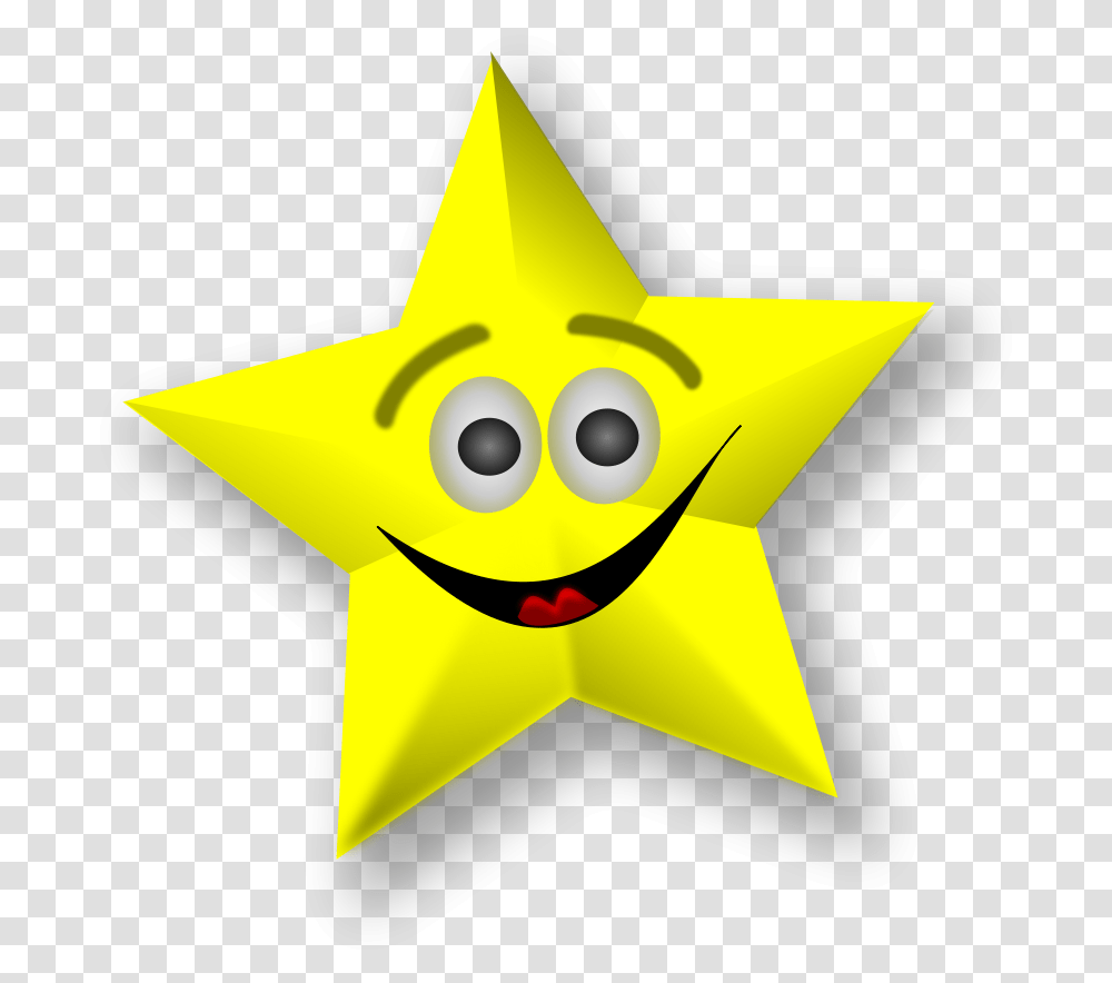 Star Clipart And Animated Graphics Of Stars Free Clipart Star, Star Symbol, Airplane, Aircraft, Vehicle Transparent Png