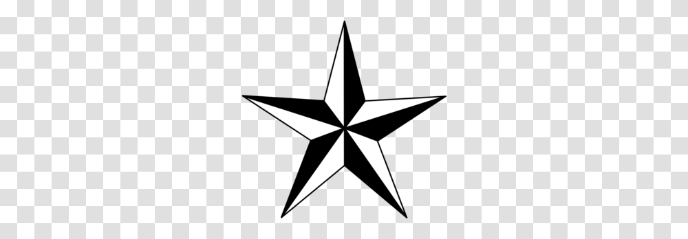 Star Clipart Black White Black Nautical Star Clip Art, Star Symbol Transparent Png