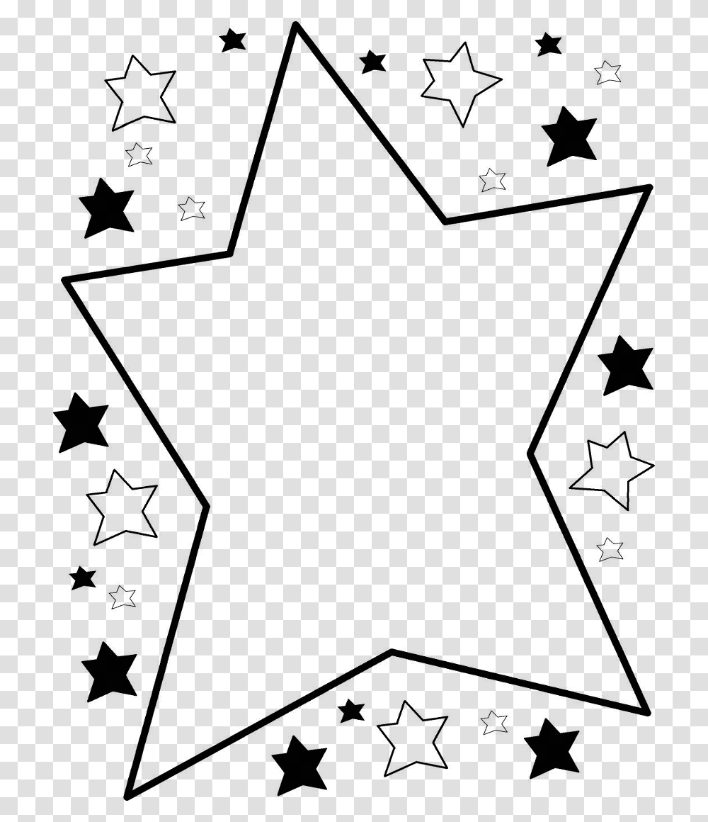 Star Clipart Borders, Star Symbol, Bow, Recycling Symbol Transparent Png