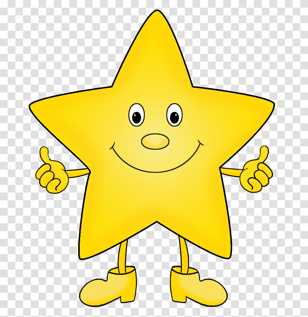 Star Clipart Happy Face Cartoon Star Clip Art, Star Symbol, Toy Transparent Png