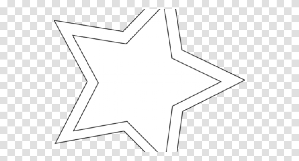 Star Clipart Outline Dot, Symbol, Star Symbol Transparent Png