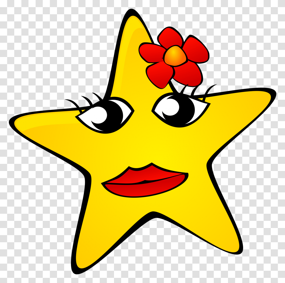 Star Clipart Smiley Funny Star Clipart, Star Symbol Transparent Png