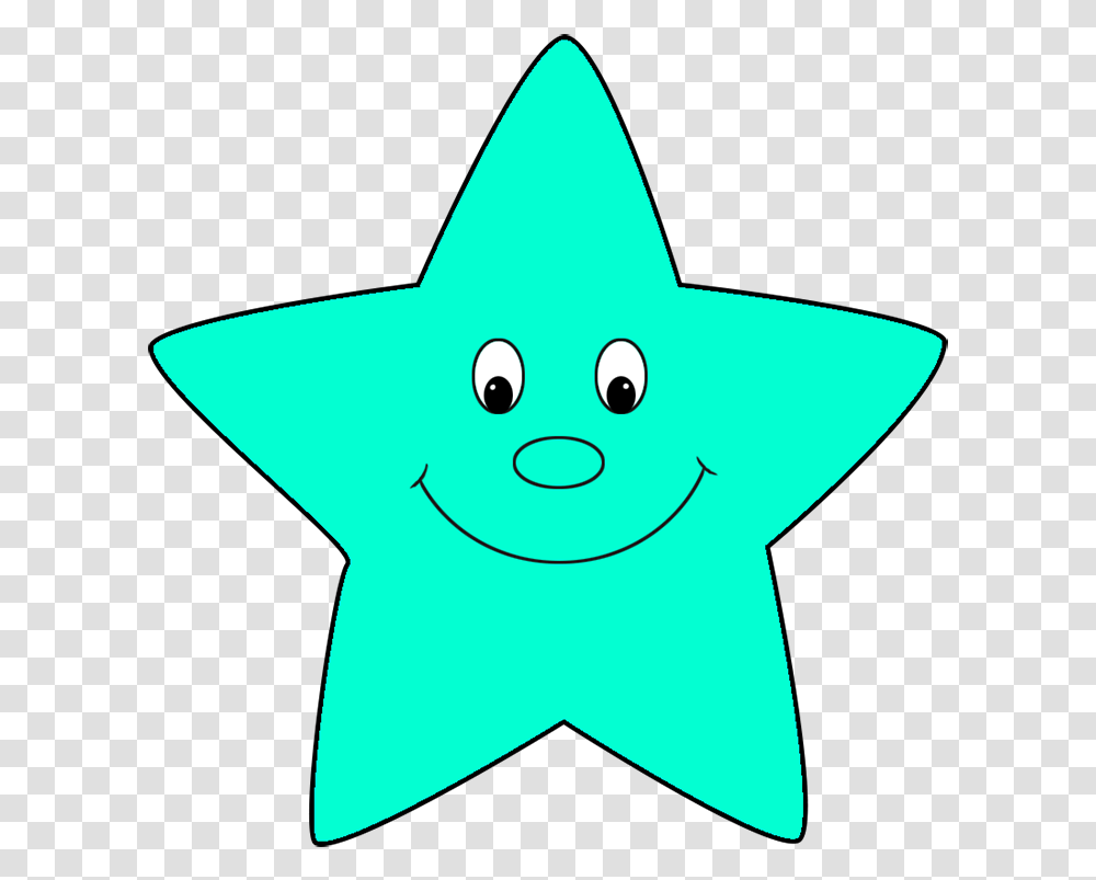 Star Clipart Stars Clip Art Smile Green, Star Symbol Transparent Png