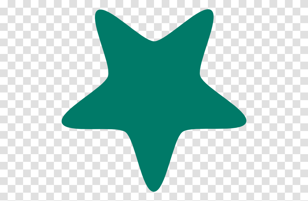 Star Clipart Teal, Star Symbol Transparent Png