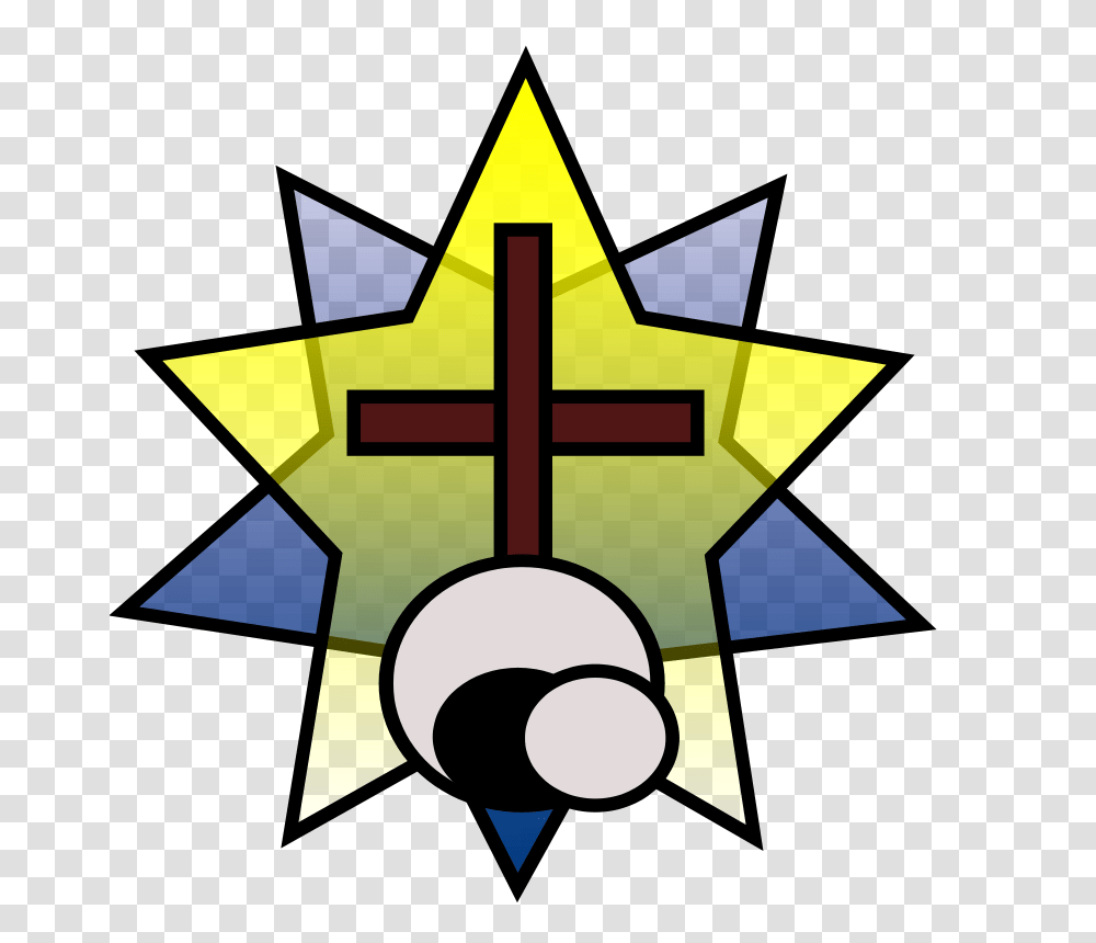 Star Coss Tomb, Religion, Cross, Star Symbol Transparent Png