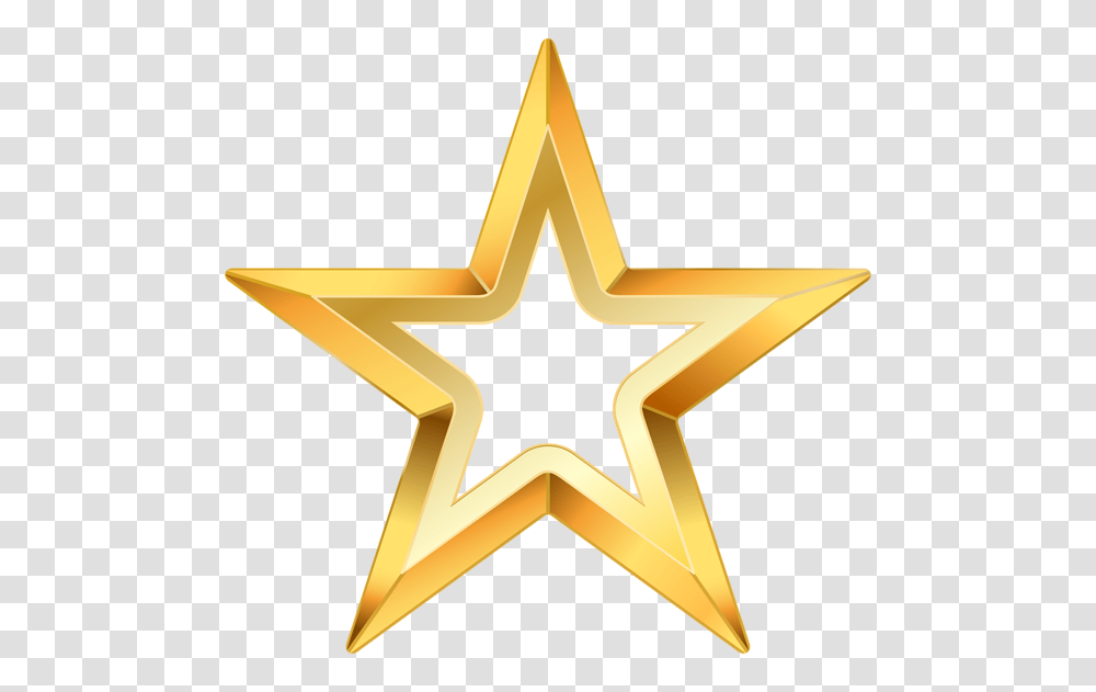 Star, Cross, Star Symbol, Gold Transparent Png