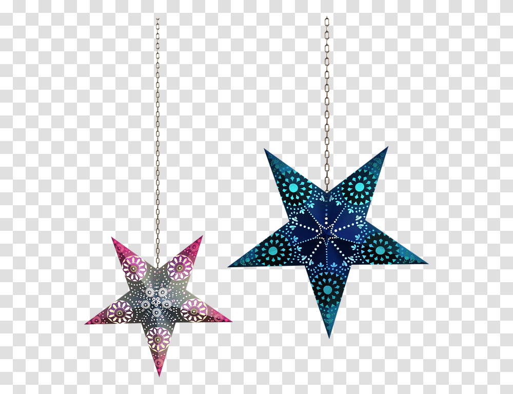 Star Decorations Stars Holiday Shine Chains Vector Arkansas State Flag, Star Symbol, Ornament, Pattern Transparent Png