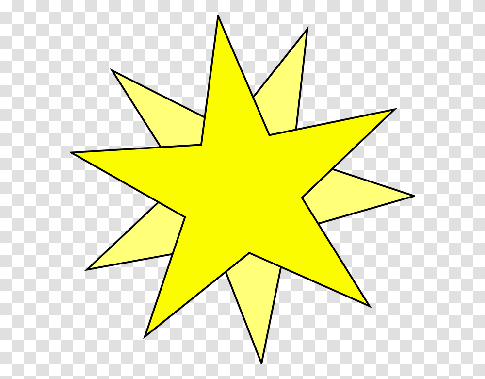 Star Design Double Kingdom Of Pontus Flag, Symbol, Star Symbol, Cross Transparent Png