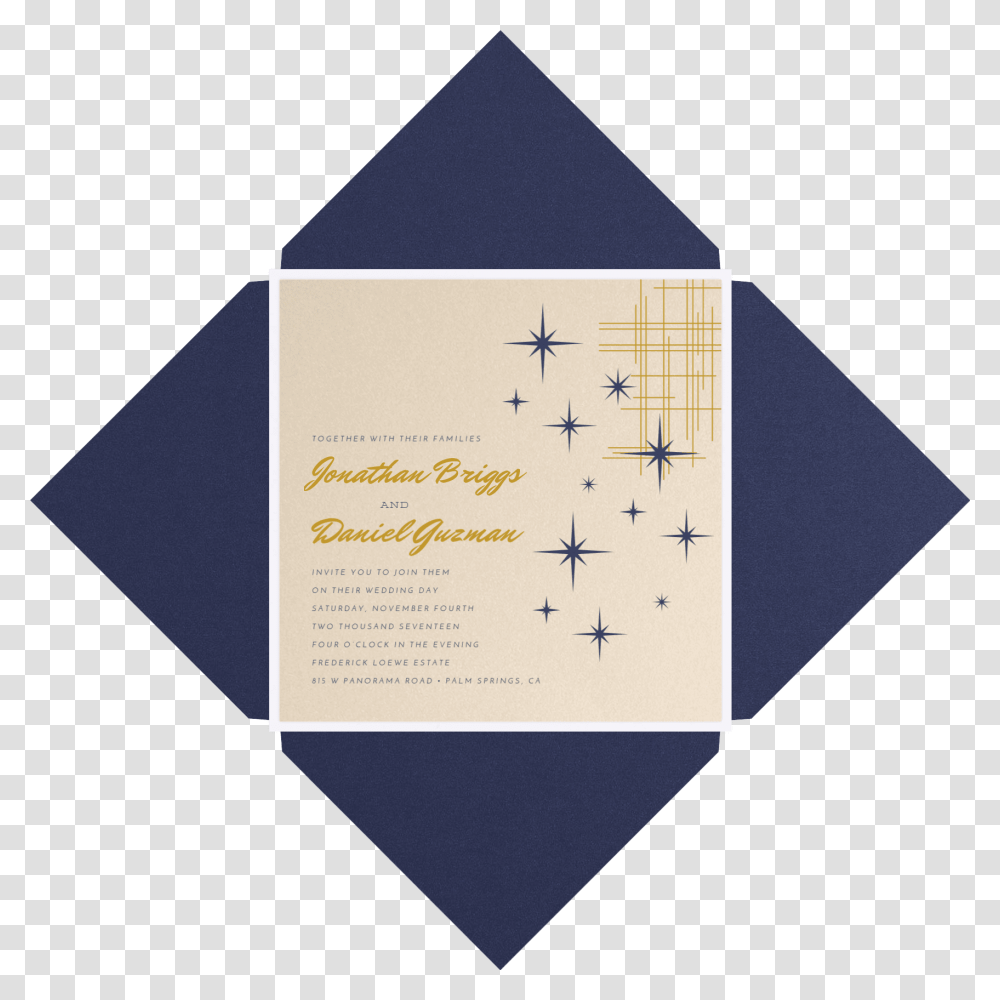 Star Dust Wedding Invitation Basic Shapes In Animation, Envelope, Mail, Business Card, Paper Transparent Png