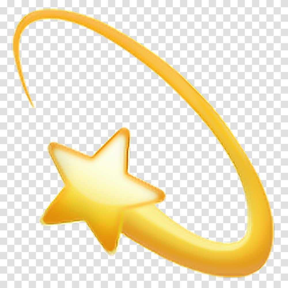 Star Emoji Emoji, Star Symbol, Banana, Fruit Transparent Png