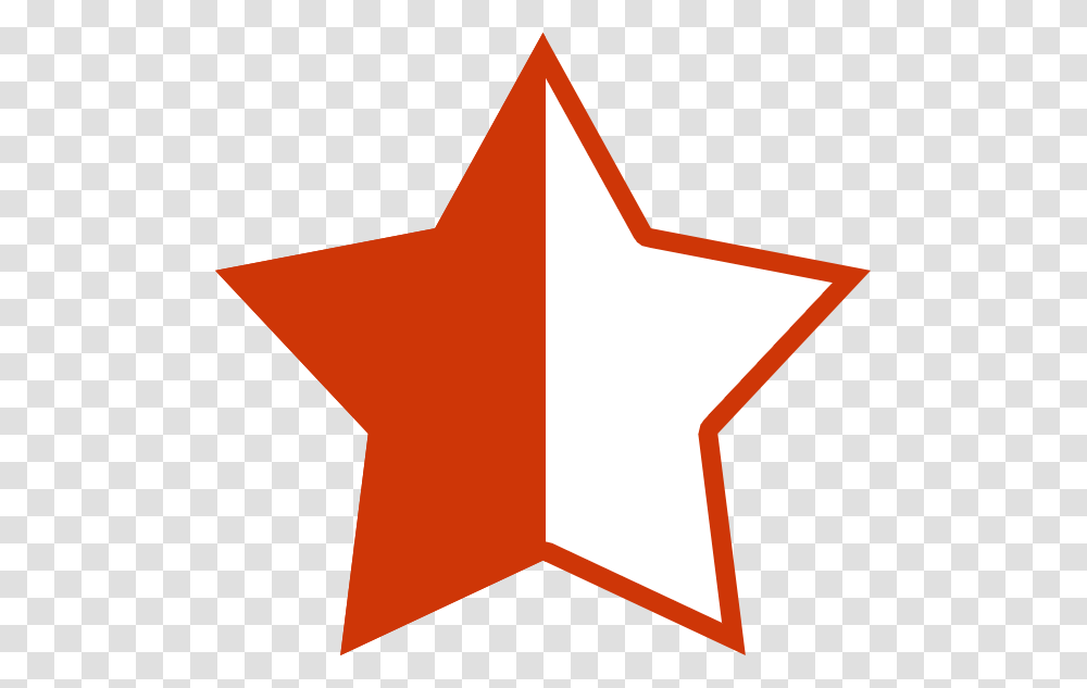 Star Emoji Half, Star Symbol, Flag Transparent Png
