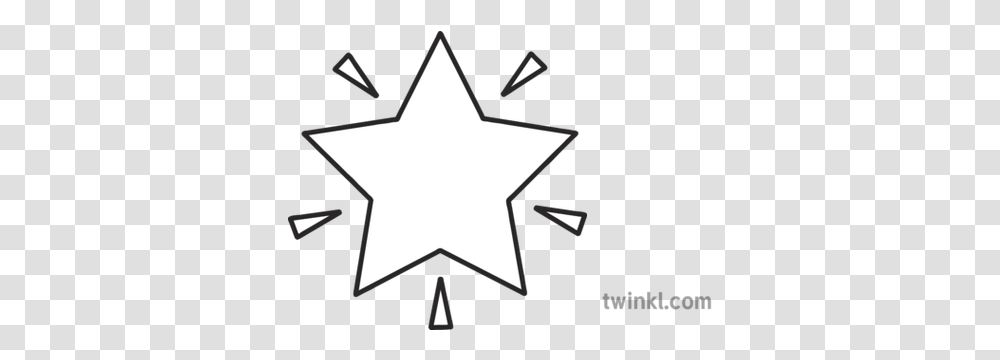 Star Emoji Science Week Sticker Well Done Secondary Black Star Shape, Symbol, Star Symbol, Cross, Mailbox Transparent Png