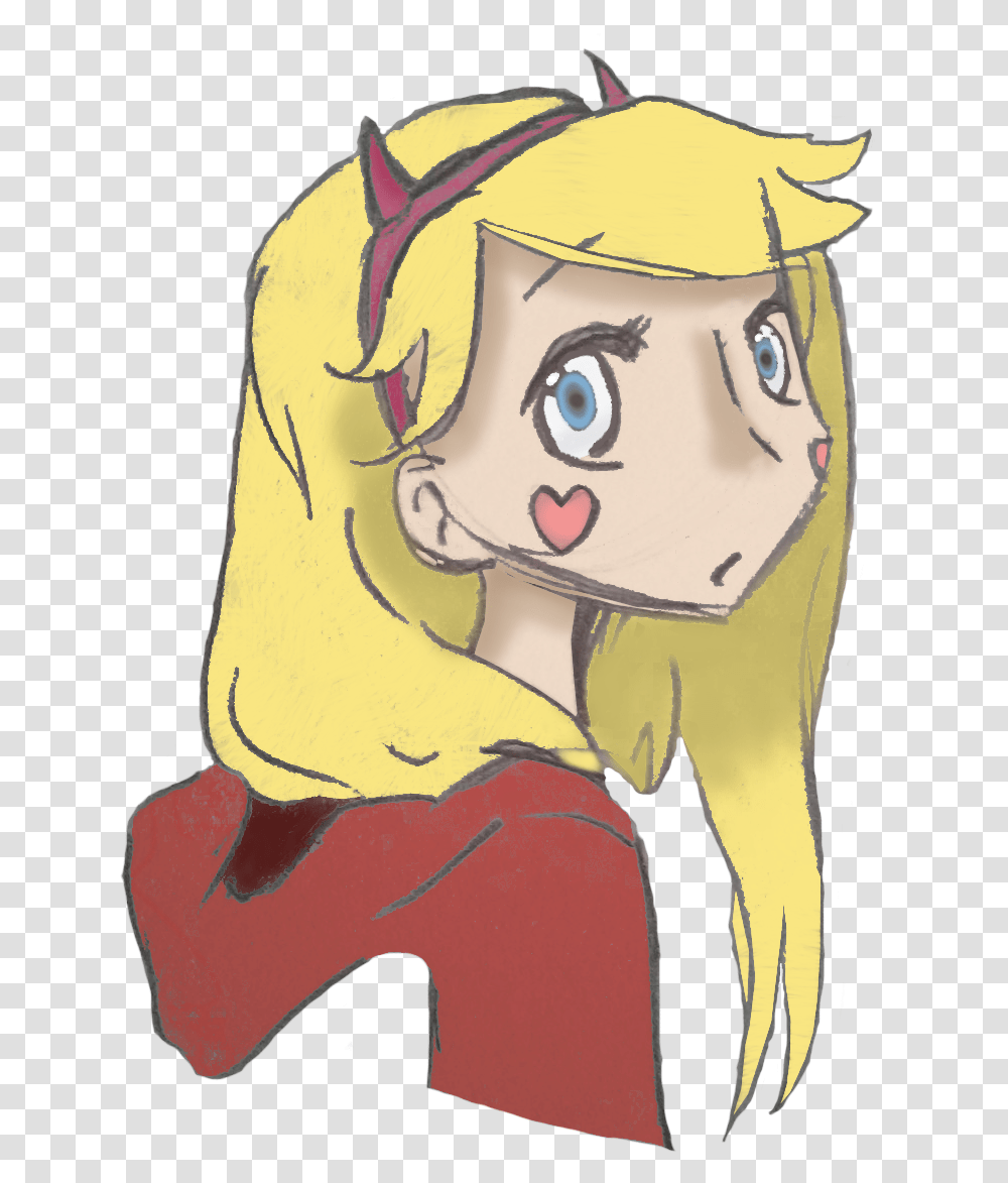 Star Fanart Doodle Colourised Imgur Fictional Character, Drawing, Mammal, Animal, Clothing Transparent Png