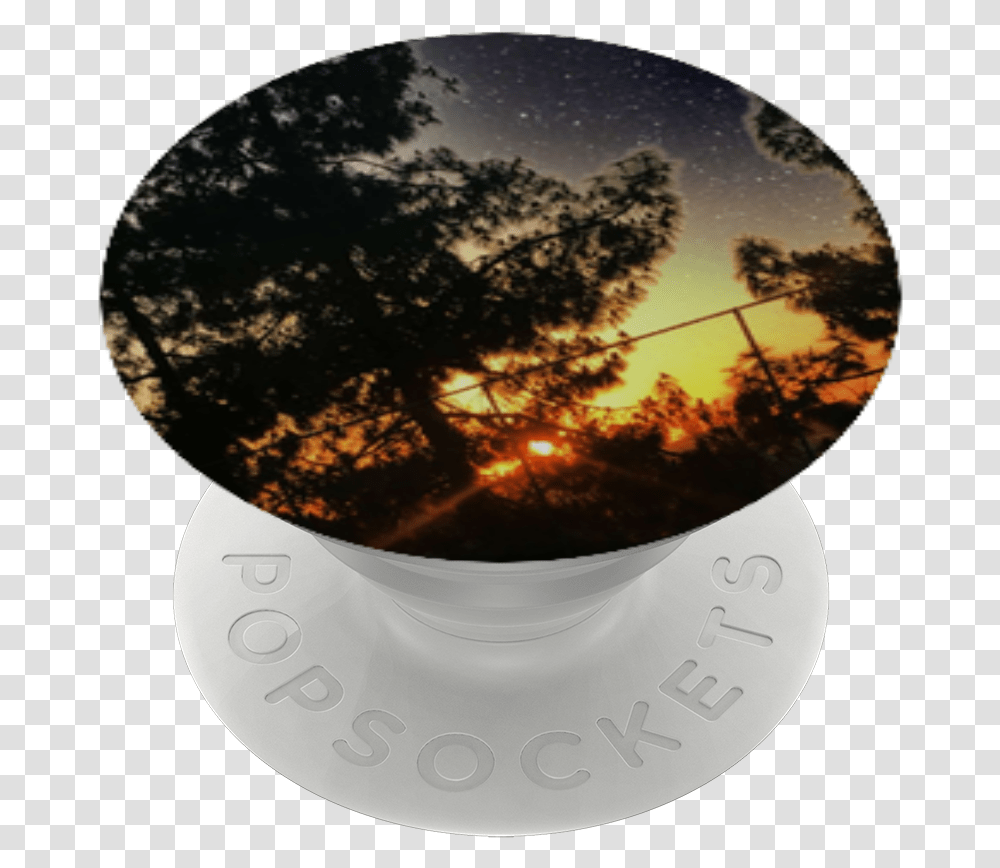 Star Filled Sky Popsockets Circle, Saucer, Pottery, Nature, Outdoors Transparent Png