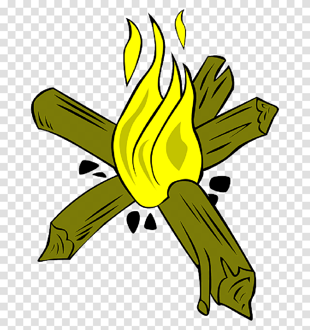 Star Fire Cartoon Cooking Camp Campfires Cranes Star Fire For Camping, Plant, Hammer, Tool, Vegetable Transparent Png
