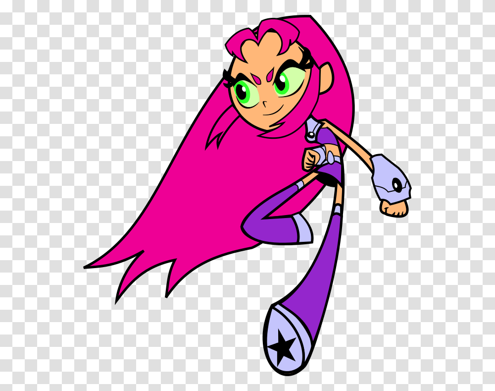 Star Fire Clipart Teen Titans Go Starfire, Performer, Leisure Activities, Juggling, Face Transparent Png