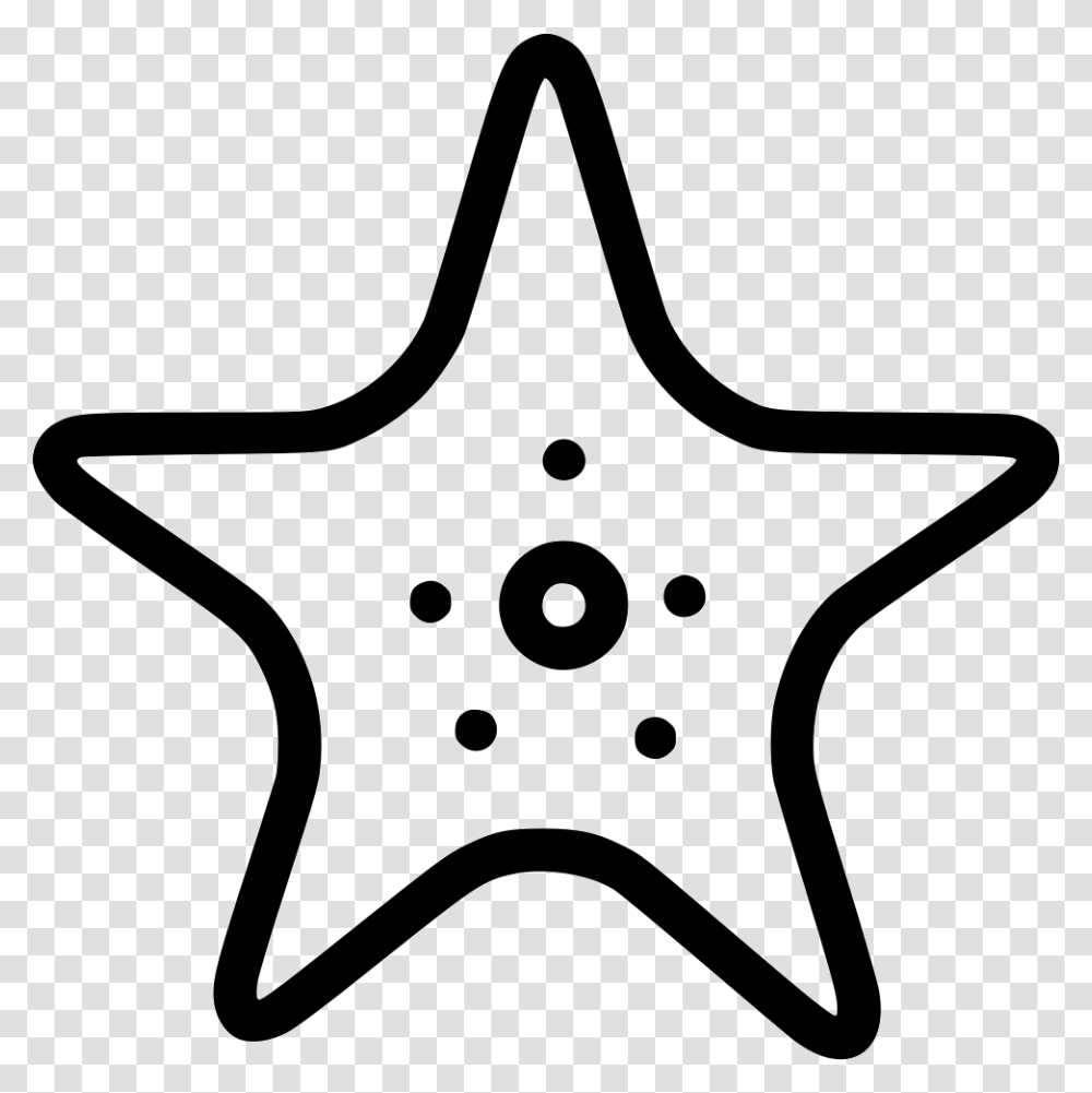 Star Fish Icon Starfish Icon, Star Symbol Transparent Png