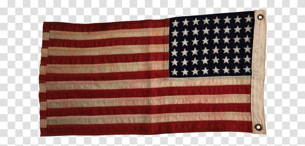 Star Flag Vintage Ensign No 12 Us Mare Island Wwii United States Flag, Symbol, American Flag Transparent Png