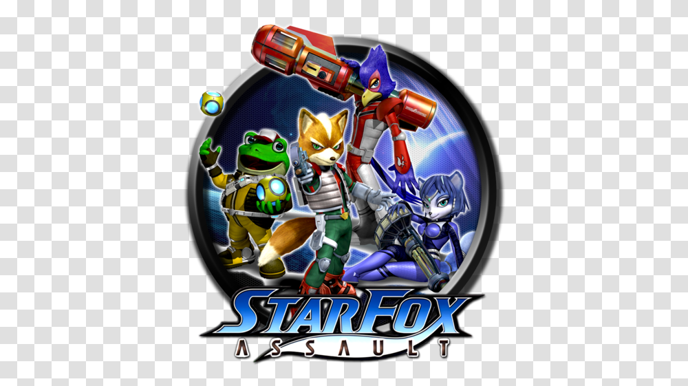 Star Fox Assault Steamgriddb Logo Star Fox Assault, Toy, Legend Of Zelda Transparent Png