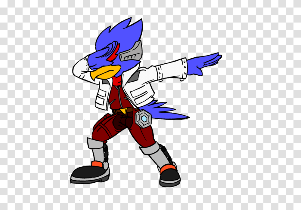 Star Fox Falco Dab Download Falco, Person, Hand, People, Astronaut Transparent Png