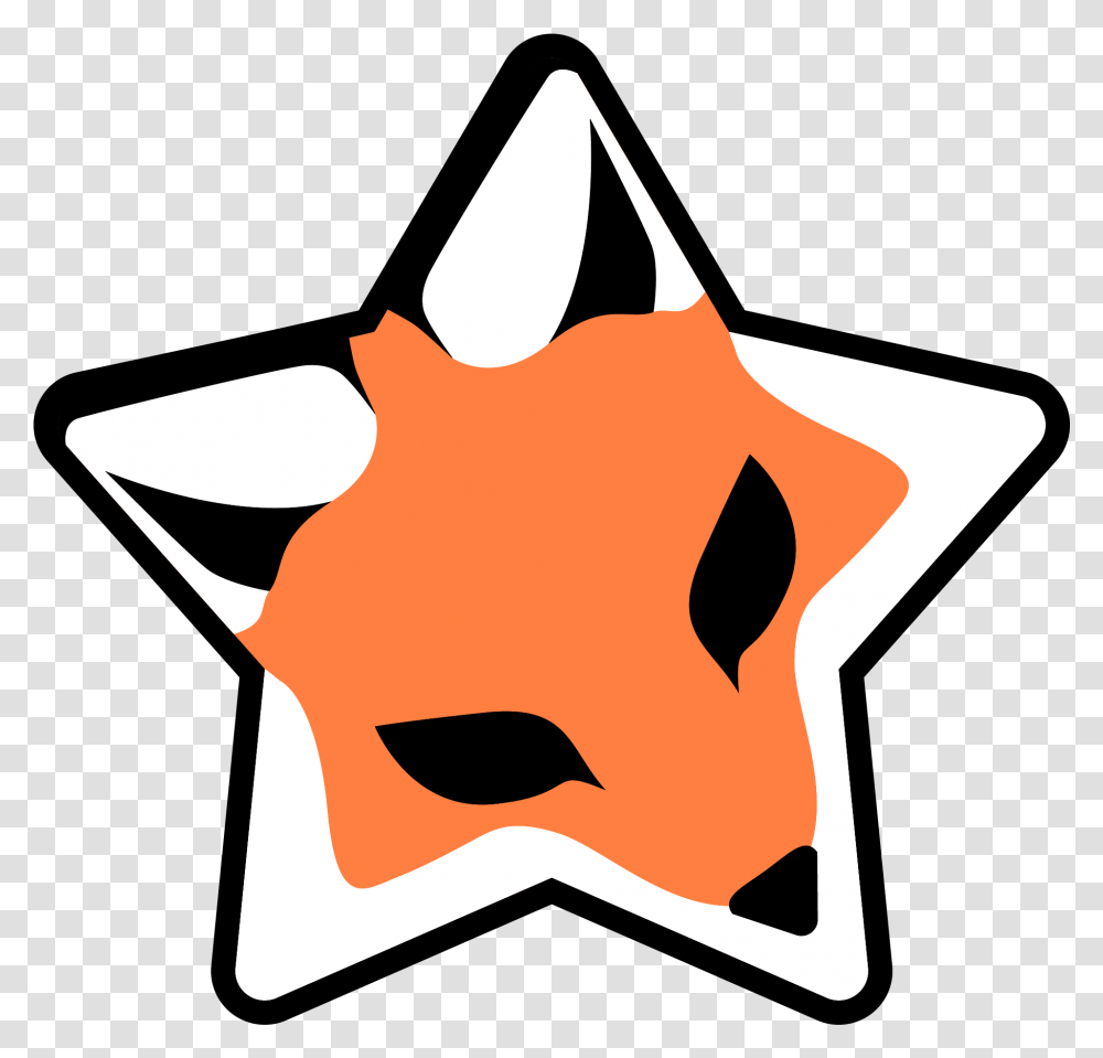 Star Fox Media Clip Art, Symbol, Star Symbol, Leaf, Plant Transparent Png