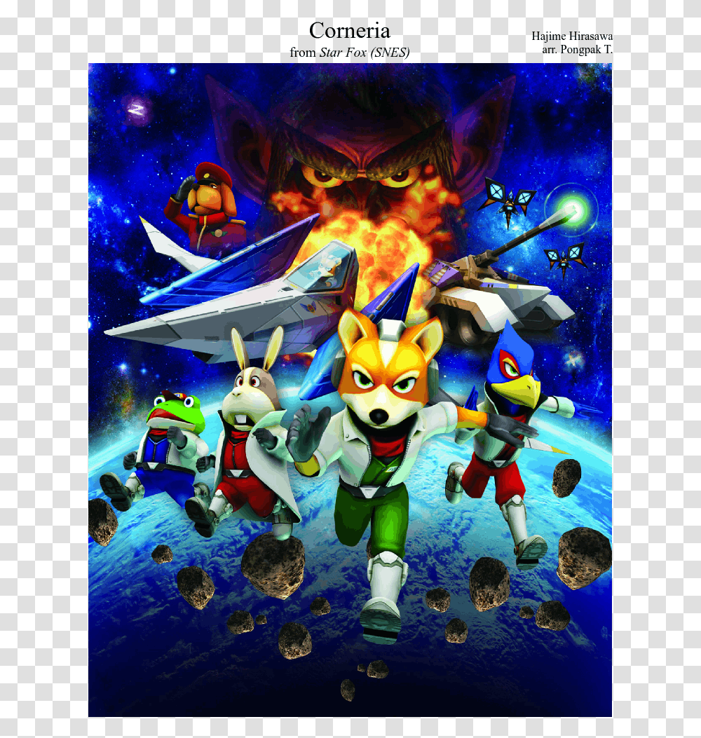 Star Fox, Toy, Poster Transparent Png