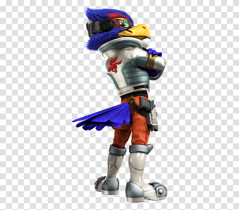 Star Fox Zero Falco Lombardi Image With Quot Falco Lombardi Star Fox Zero, Costume, Person, Helmet Transparent Png