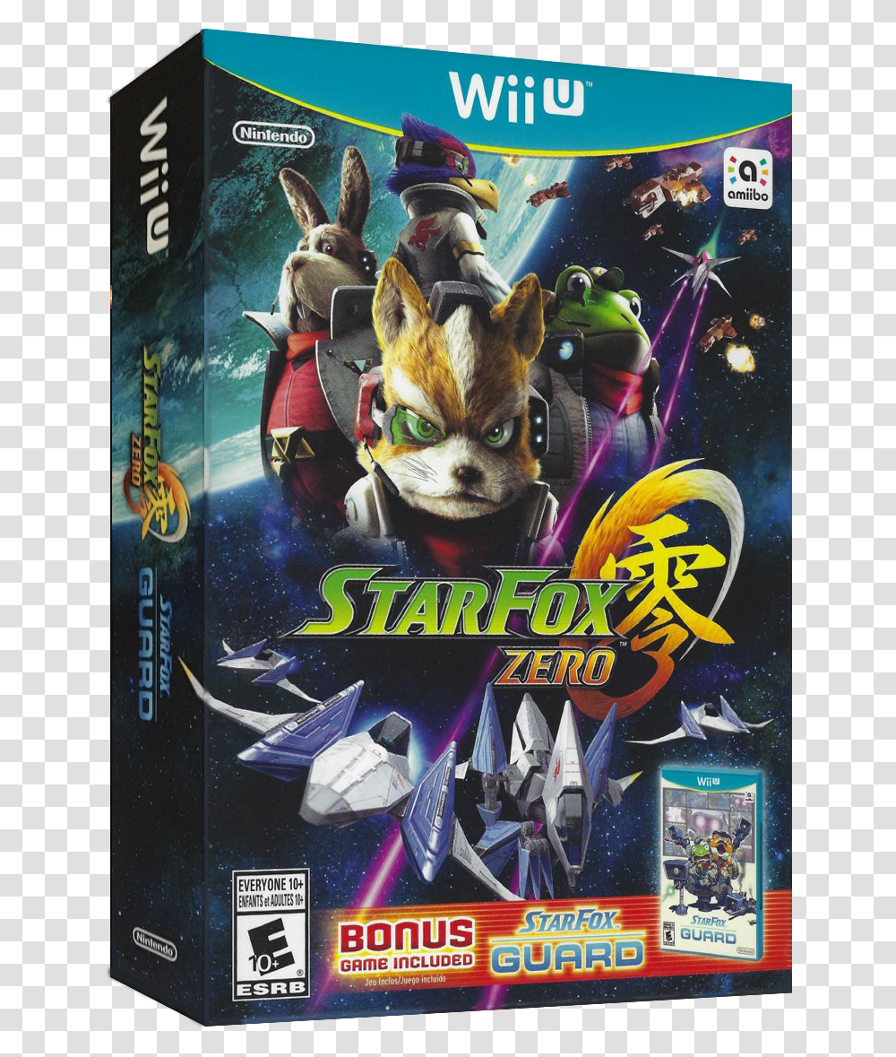 Star Fox Zero Wii U Star Fox Guard, Poster, Advertisement, Disk, Dvd Transparent Png