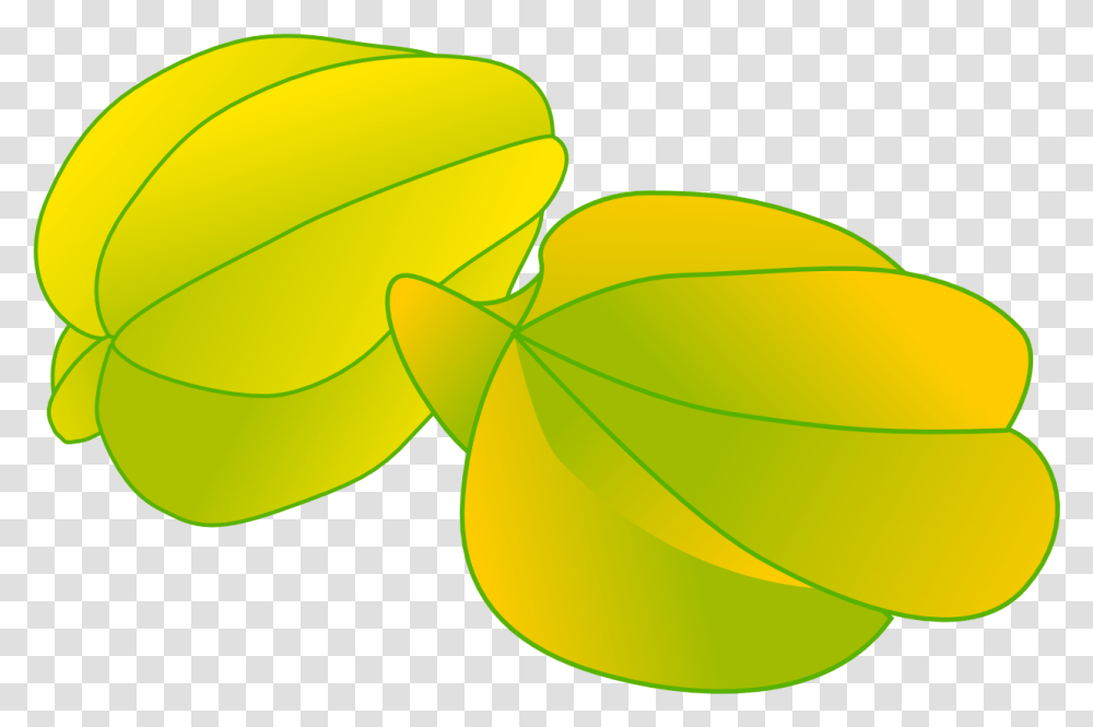 Star Fruit 9 Health Benefits And Nutrition Facts Star Fruit Clipart, Leaf, Plant, Veins, Green Transparent Png
