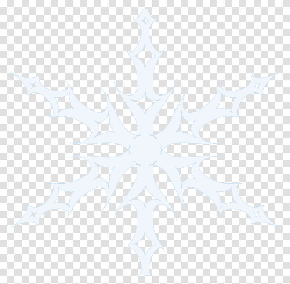 Star Glint, Snowflake, Stencil Transparent Png
