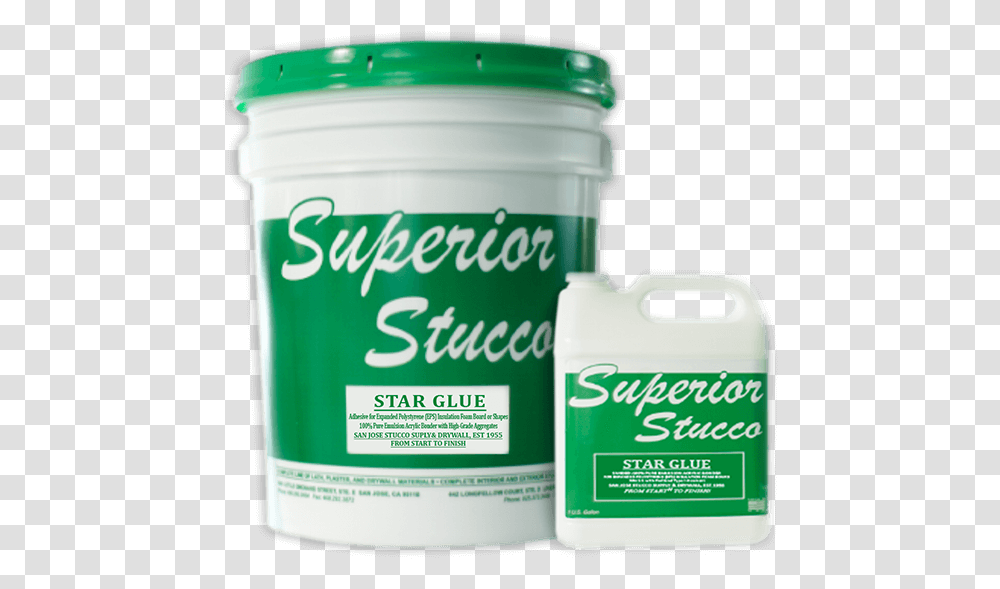 Star Glue San Jose Stucco Supply Co Household Supply, Paint Container, Yogurt, Dessert, Food Transparent Png