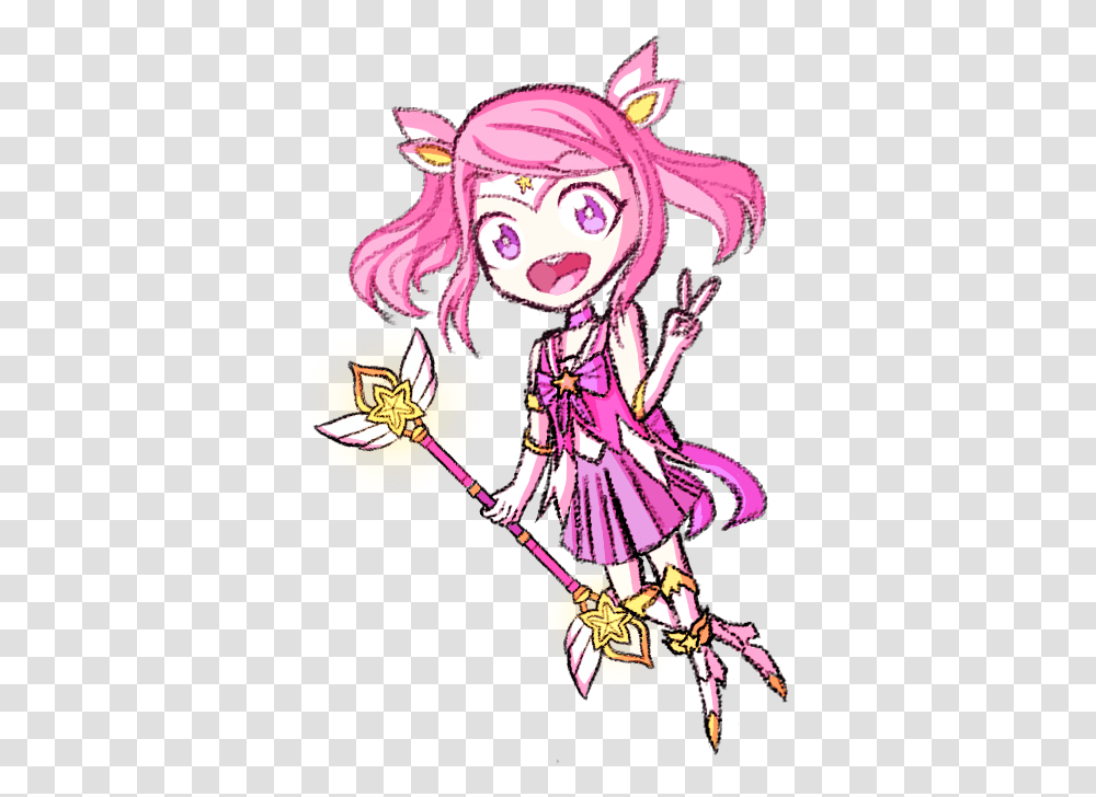 Star Guardian Lux Cartoon, Person, Leisure Activities, Drawing, Graphics Transparent Png