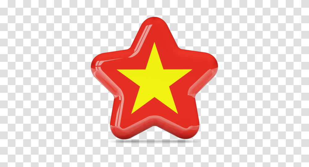 Star Icon Illustration Of Flag Of Vietnam, Star Symbol, Ketchup, Food Transparent Png