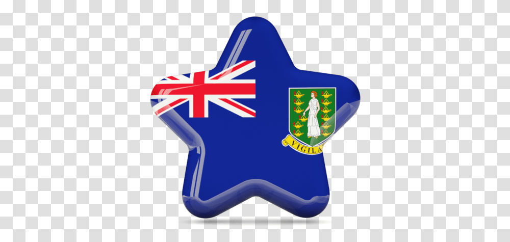 Star Icon Illustration Of Flag Virgin Islands British Virgin Islands Flag, First Aid, Text, Label, Symbol Transparent Png