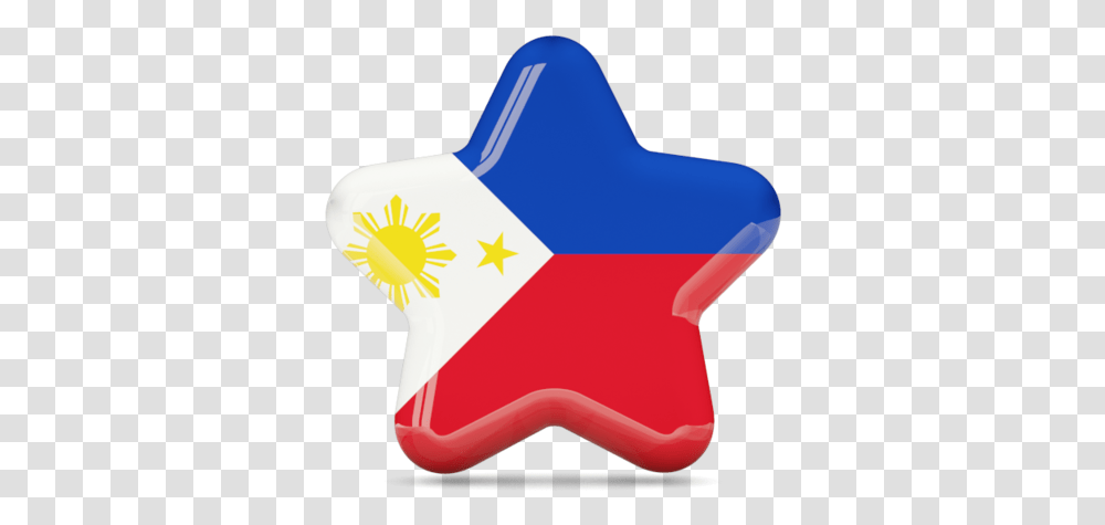 Star Icon Star Shaped Philippine Flag, Symbol, Star Symbol, First Aid, Baseball Cap Transparent Png