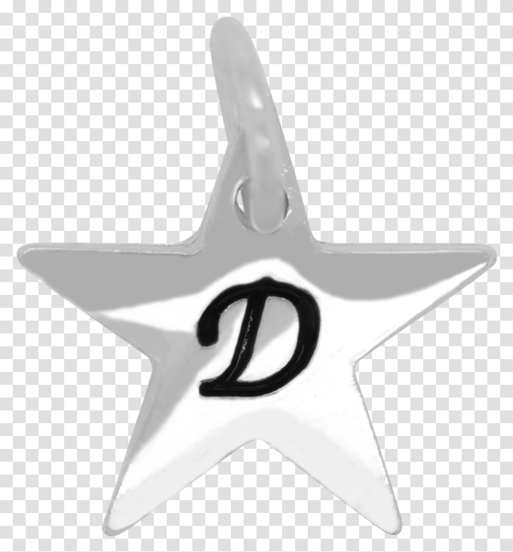 Star Initial D Pendant, Axe, Tool, Symbol, Star Symbol Transparent Png