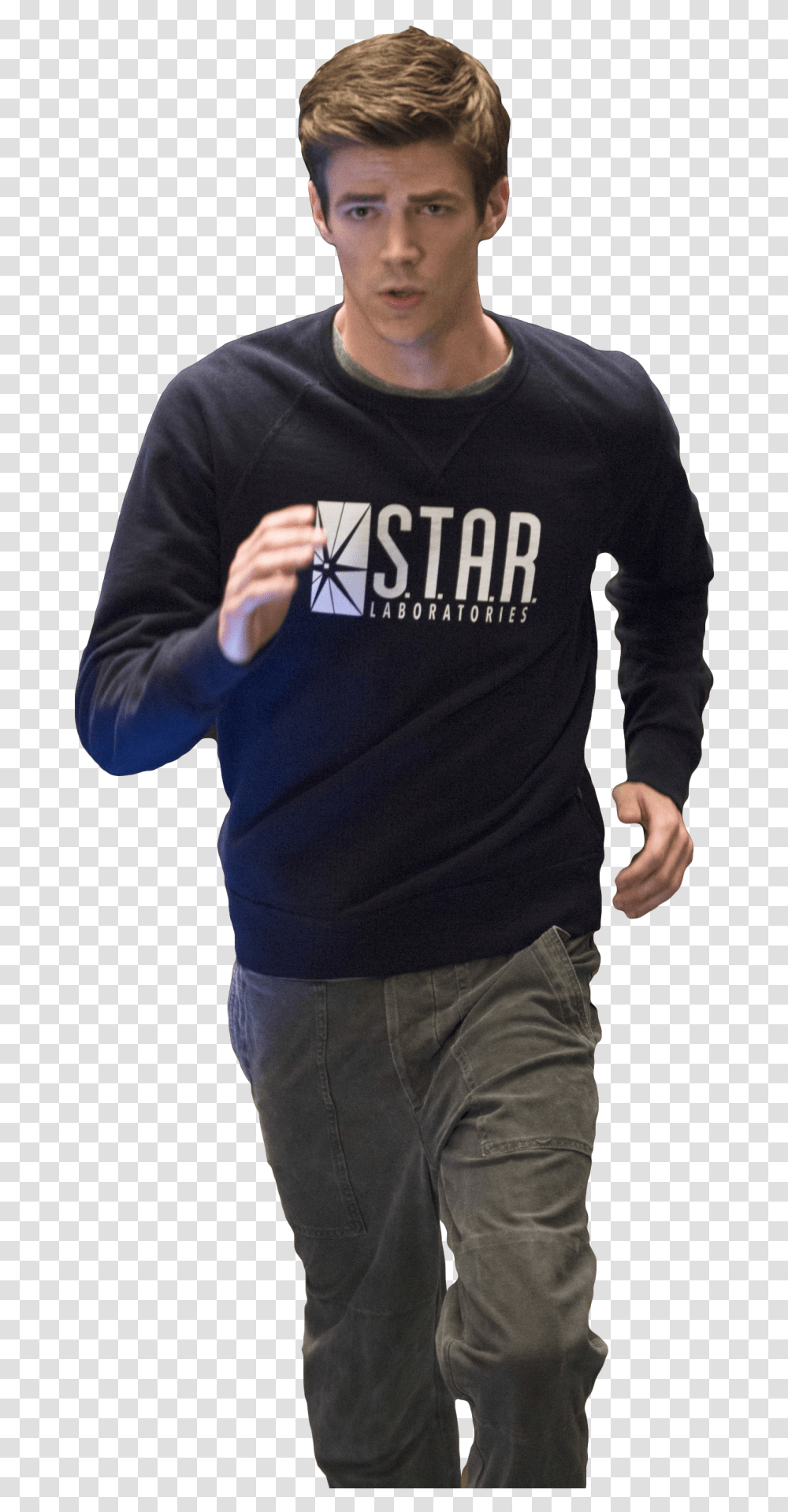 Star Labs Sweatshirt From The Flash Flash Star Labs Sweater, Sleeve, Clothing, Apparel, Long Sleeve Transparent Png