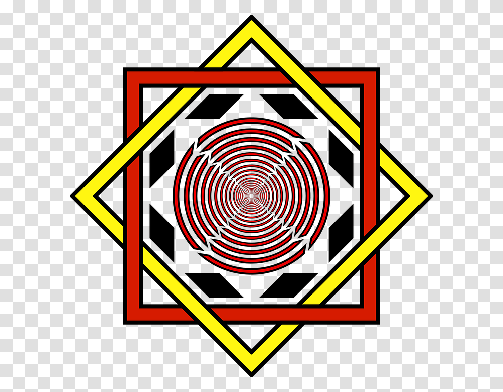 Star Lakshmi Circles Illusion Star Of Lakshmi, Spiral, Coil Transparent Png