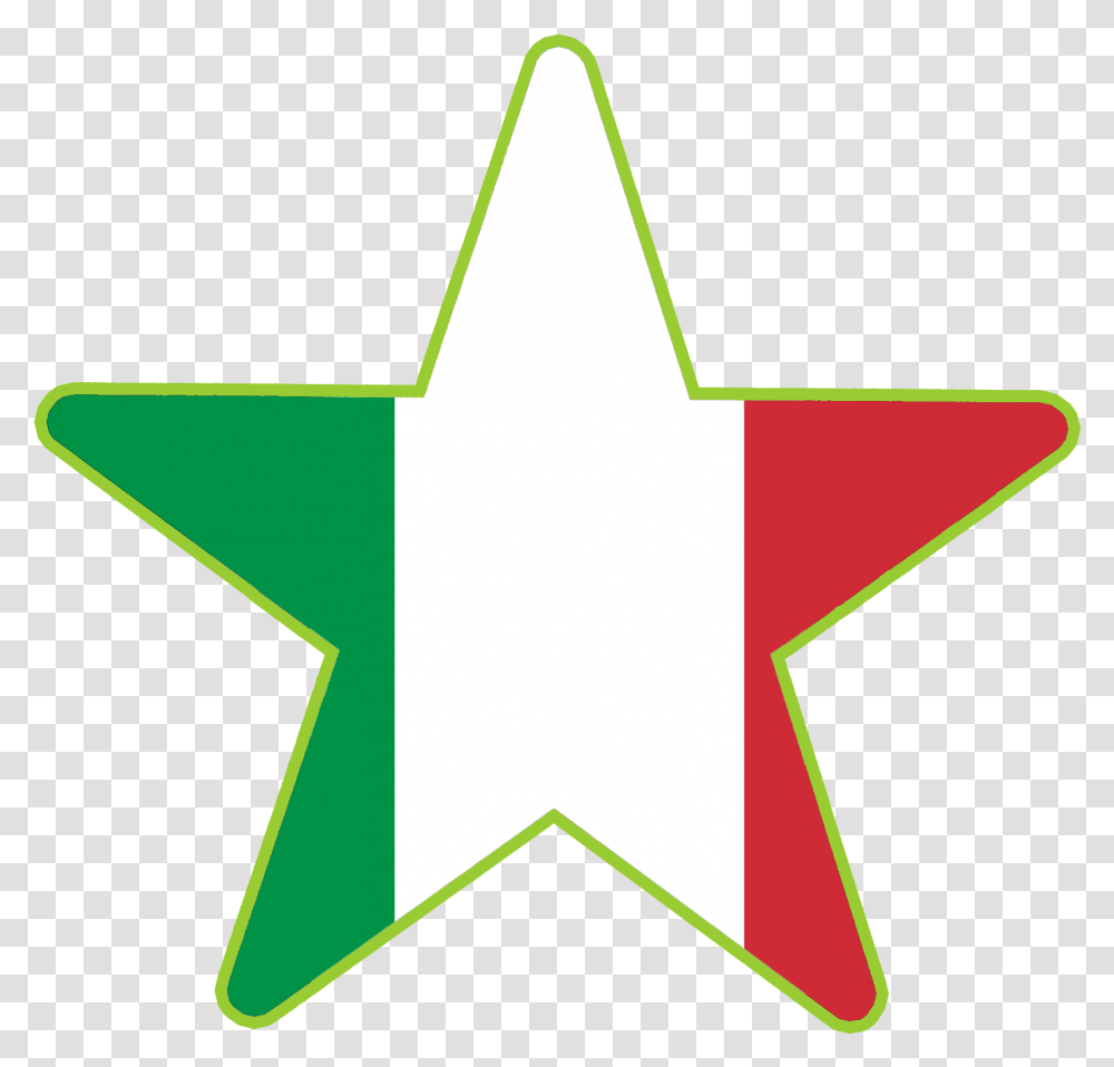 Star Languages Italian Flag Irish Flag In Star, Axe, Tool, Symbol, Star Symbol Transparent Png
