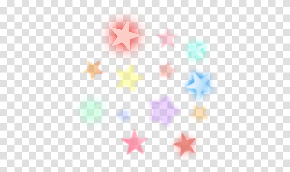 Star Lightning Colorful Starlight Luminous Sparklingrainbow Star, Star Symbol, Poster Transparent Png